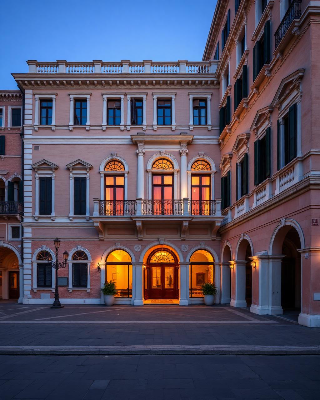 Palazzo veneziano restaurato